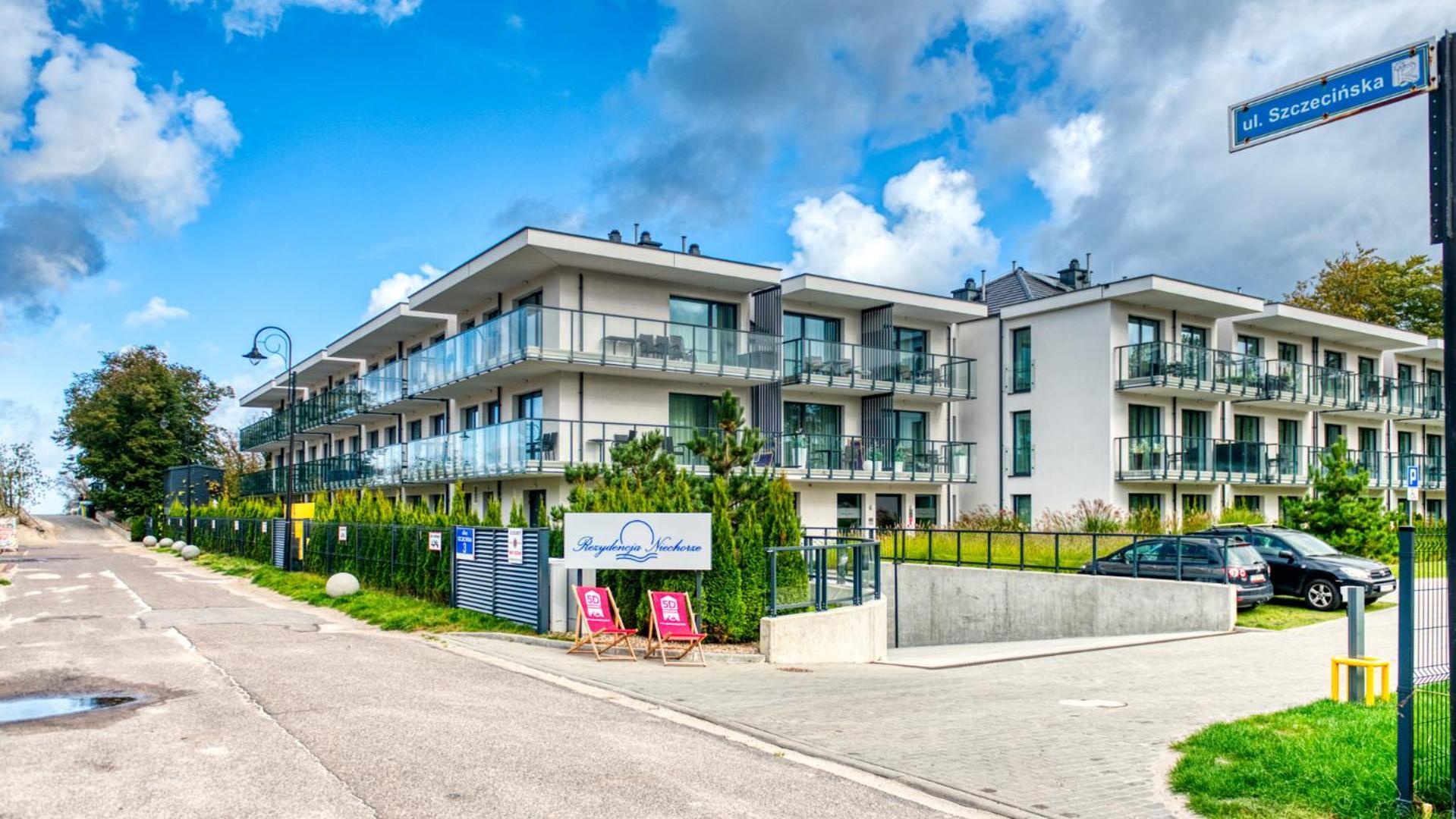 Rezydencja Niechorze 310 Z Widokiem Na Morze I Przy Plazy - 5D Apartamenty المظهر الخارجي الصورة